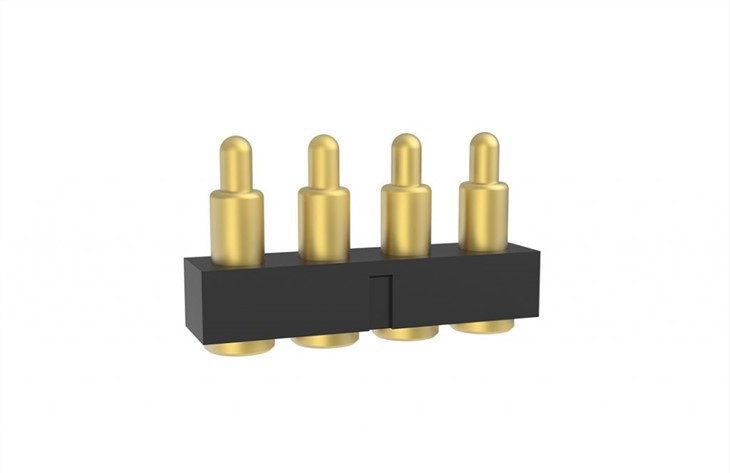 Conector pin Pogo SMT de 4 pines
