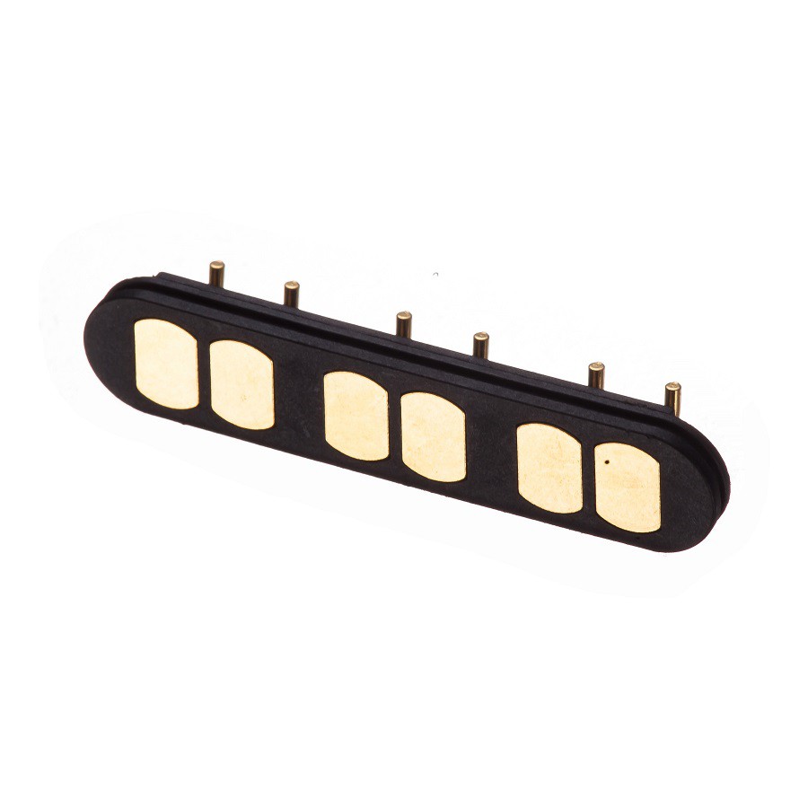 Conector pin Pogo de ángulo recto actual