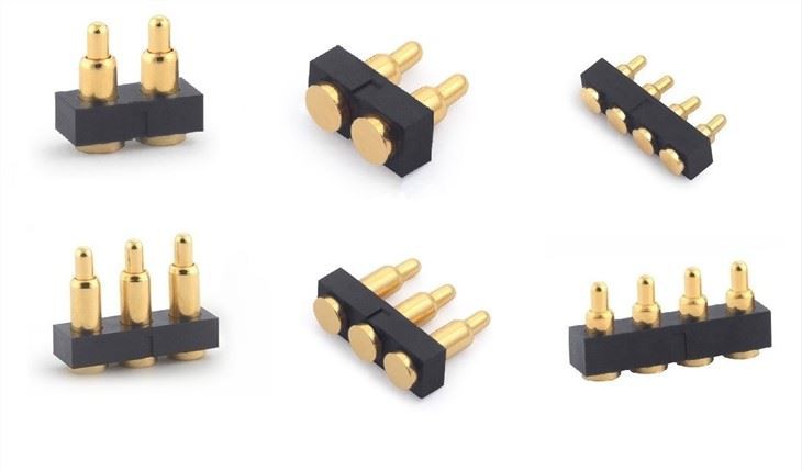 Conector pin eléctrico magnético Pogo