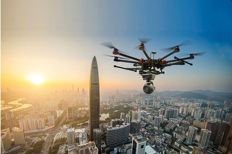 Solución de conector inteligente para drones