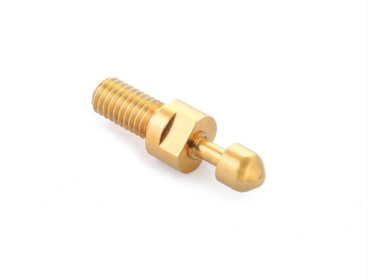 Tornillo chapado en oro Pogo Pin