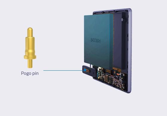 Conector de carga de pin Pogo magnético para el hogar inteligente