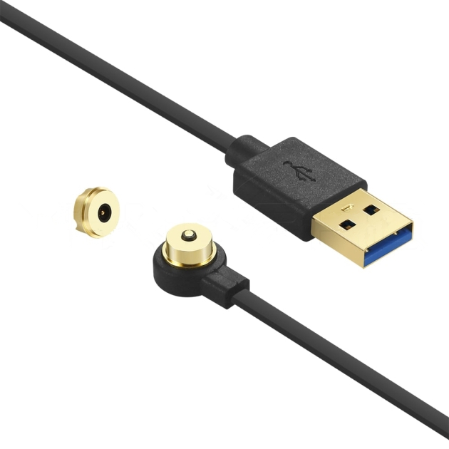 Cable USB de pin redondo Pogo Pin